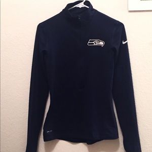 Nike Seahawks Quarter Zip